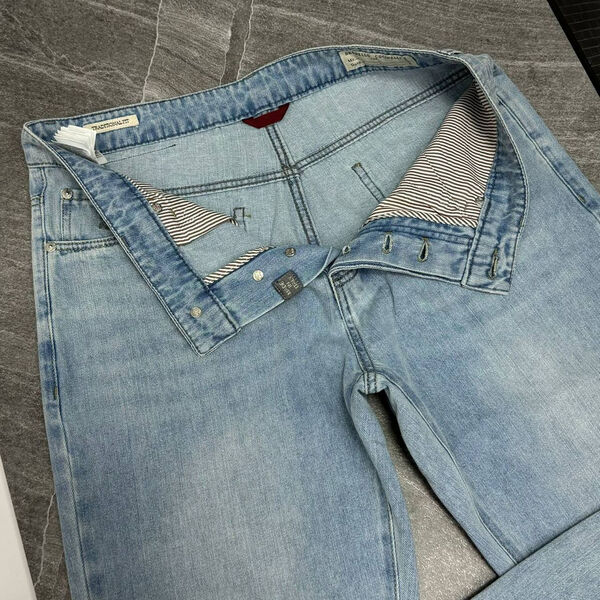 Мужские джинсы Brunello Cucinelli мужской джинса бирюзовый 153217-4