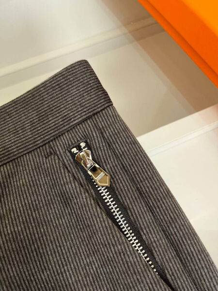 Мужские брюки Hermès мужской графитовый 201188-7