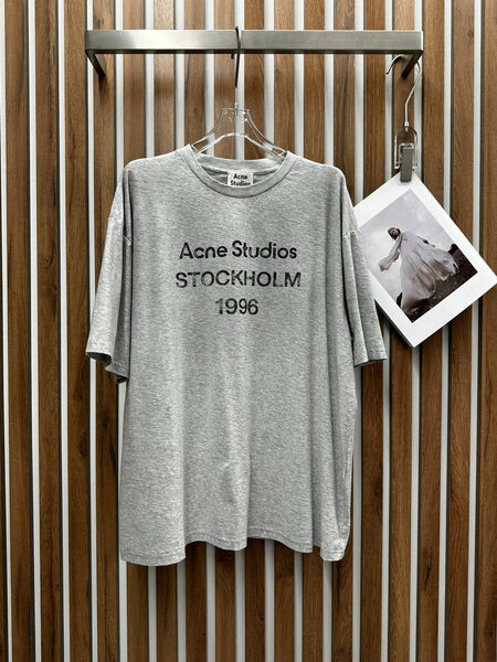 Футболка Acne Studios женский графитовый 147948-3