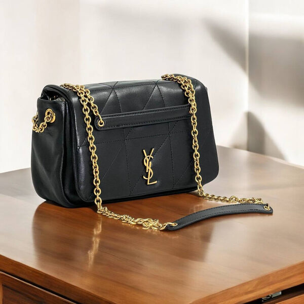 Сумка Saint Laurent женский кожа черный 160323-3