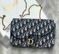 Сумка Christian Dior женский текстиль черный 126075-1