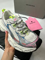 Кроссовки Balenciaga женский кожа графитовый 112071-3