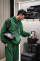 Мужской костюм Gucci мужской болотный 135104-2