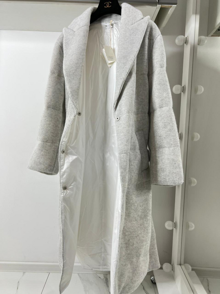 Пальто Brunello Cucinelli женский графитовый 95465-3