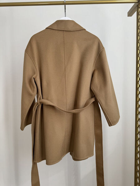 Пальто Max Mara женский кашемир бежевый 160363-2