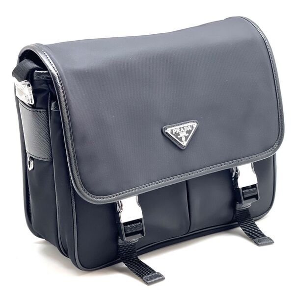 Мужская сумка Prada мужской кожа черный 110049