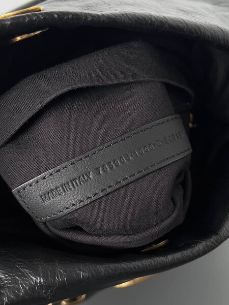 Сумка Balenciaga женский кожа черный 126356-9
