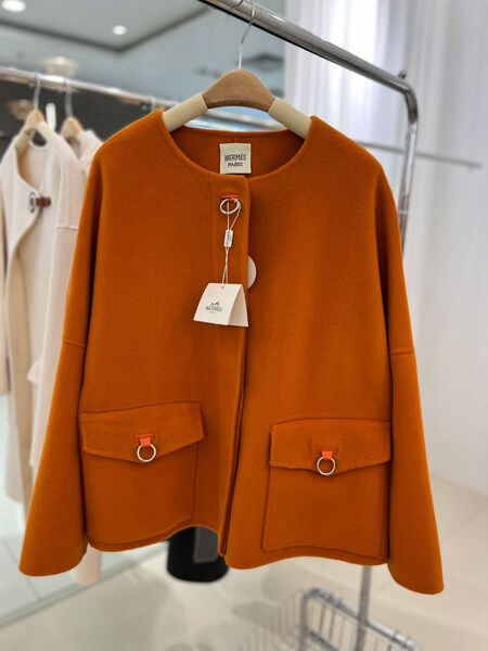 Пиджак Hermès женский оранжевый 158919-2