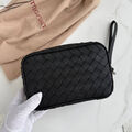Мужской клатч Bottega Veneta мужской кожа черный 195713-2