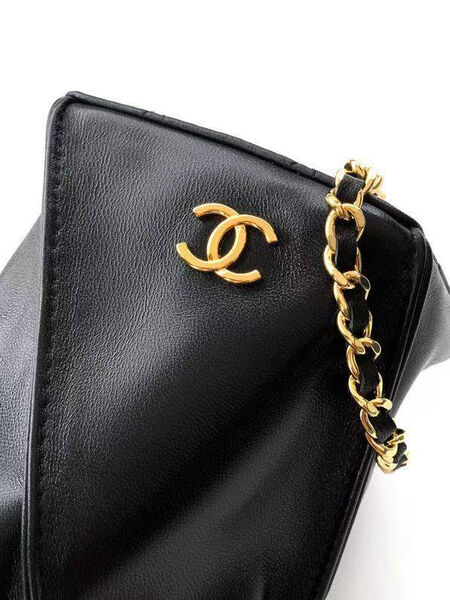 Сумка Chanel женский кожа черный 195004-4