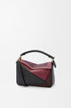 Сумка Loewe женский кожа бордовый 201373-3