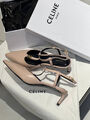 Туфли Celine женский кожа бежевый 104915-5