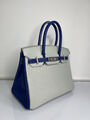 Сумка Hermès Birkin 30 женский кожа графитовый 139368-2