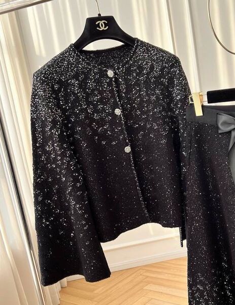 Кардиган Chanel женский черный 187270