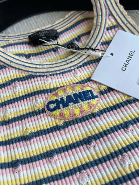 Майка Chanel женский разноцветный 180314-4