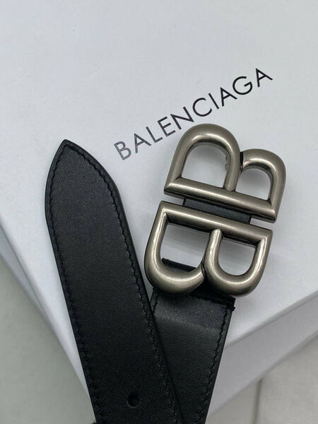Женский ремень Balenciaga женский кожа черный 139052-6