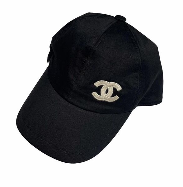 Кепка Chanel женский ткань черный 25929