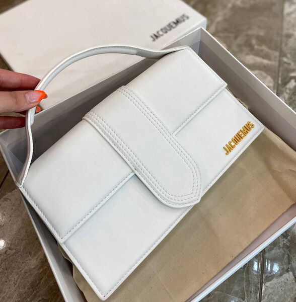 Сумка Jacquemus женский кожа белый 140077-2