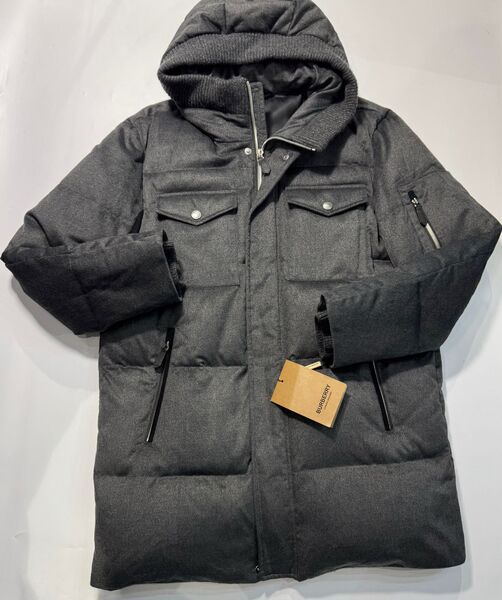 Мужской пуховик Burberry мужской черный 167956