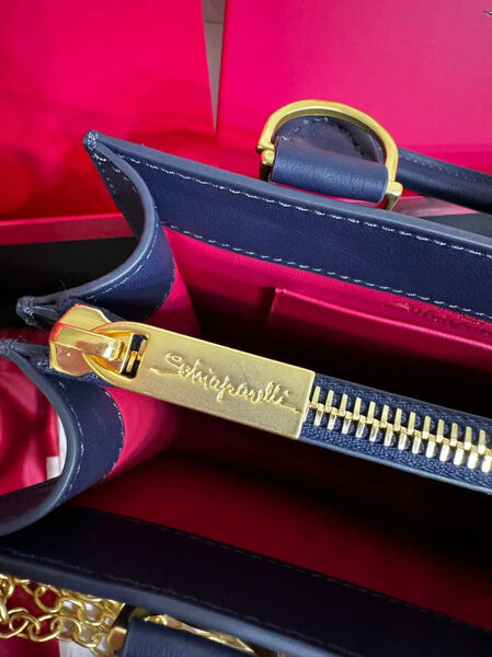 Сумка Schiaparelli женский кожа синий 174272-3