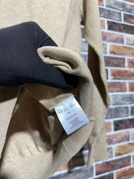 Мужское поло Loro Piana мужской графитовый 158796-7