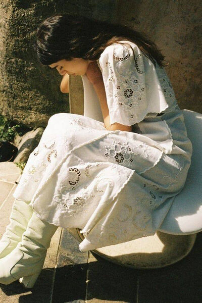 Платье Chloé женский белый 153253-3