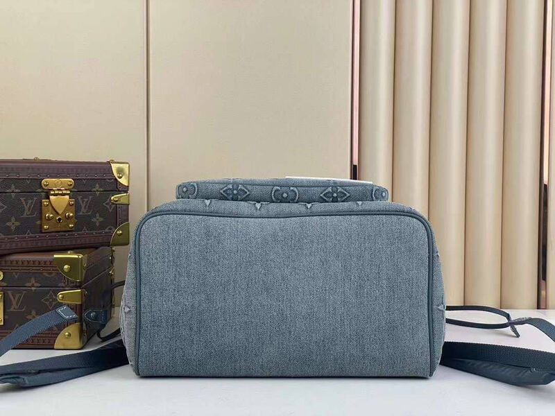 Мужской рюкзак Louis Vuitton мужской джинса графитовый 145924-4