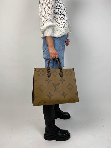 Сумка Louis Vuitton Onthego женский кожа 76814-2