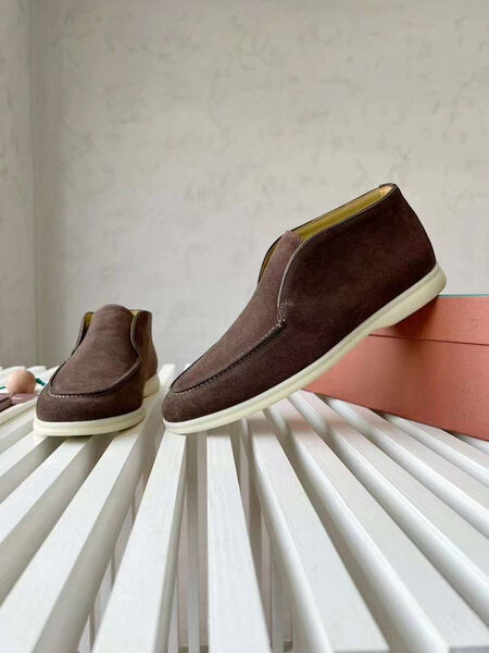 Мужские лоферы Loro Piana мужской замша 135577-3