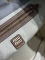 Рюкзак Miu Miu женский текстиль графитовый 191296-7