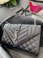 Сумка Saint Laurent женский кожа черный 97715-3
