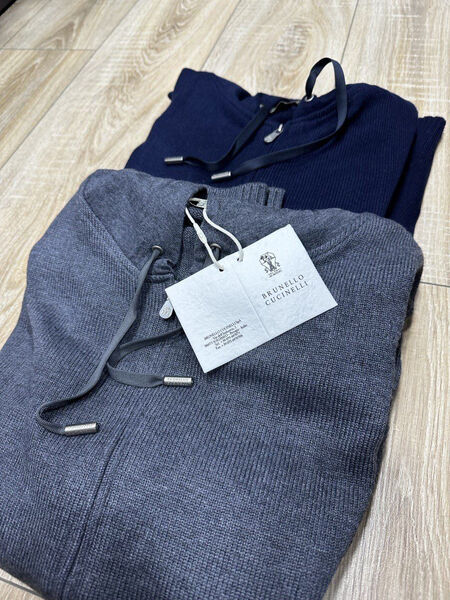 Мужской кардиган Brunello Cucinelli мужской графитовый 122295-4