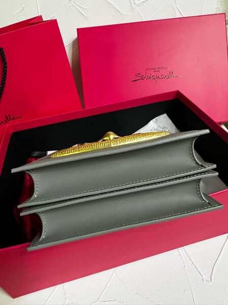Сумка Schiaparelli женский кожа графитовый 174274-8