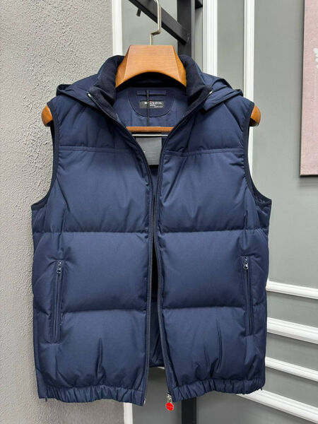 Мужской жилет Kiton мужской синий 165443-7