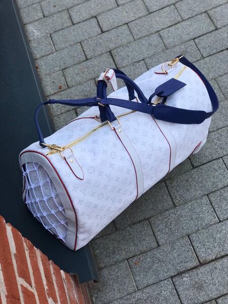 Дорожная сумка Louis Vuitton мужской бирюзовый 19219-4