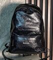 Мужской рюкзак Balenciaga мужской кожа черный,коричневый 135366
