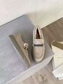 Лоферы Brunello Cucinelli женский овчина бежевый 39760-2