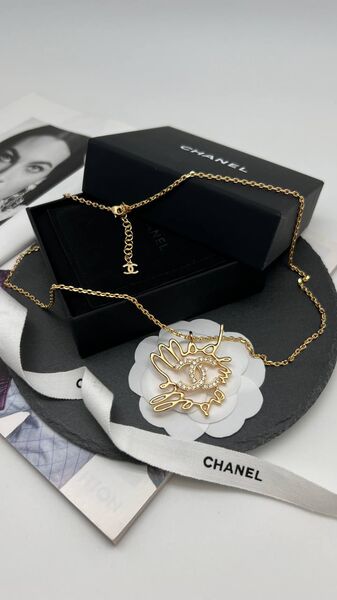 Колье Chanel бронзовый 175985-4