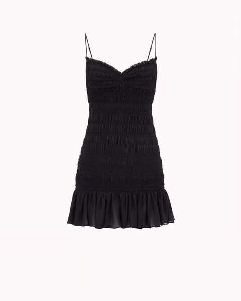 Платье Saint Laurent женский черный 192635-3
