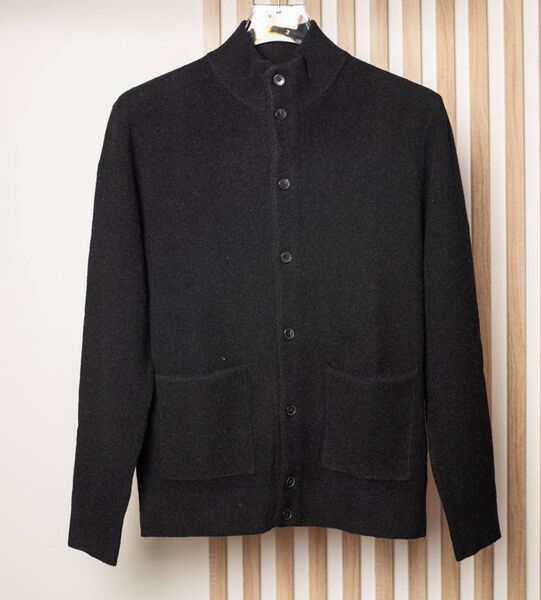Мужской кардиган Brunello Cucinelli мужской вязаная ткань черный 168690