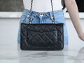 Сумка Chanel женский кожа черный 127438-3