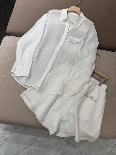 Костюм Loro Piana женский белый 186695-2