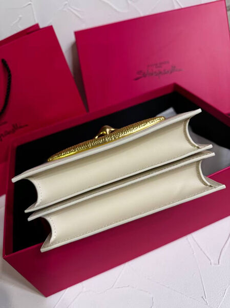 Сумка Schiaparelli женский кожа белый 174280-9