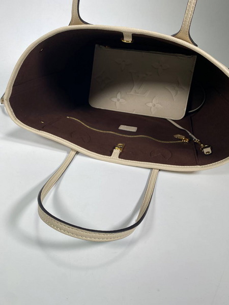 Сумка Louis Vuitton женский кожа бежевый 76326-5