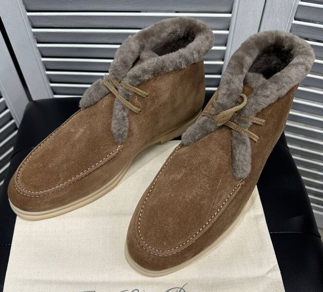 Мужские ботинки Loro Piana мужской замша 131697