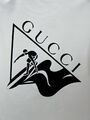 Мужская футболка Gucci мужской белый 180266-7