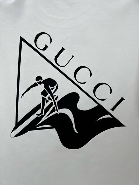 Мужская футболка Gucci мужской белый 180266-7