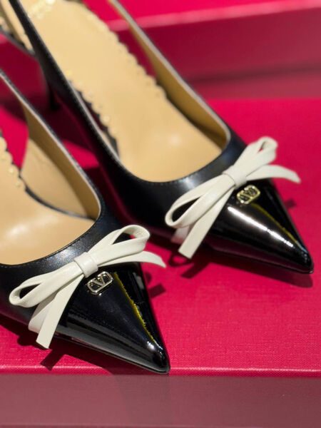 Туфли Valentino женский кожа черный 174259-4
