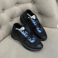 Кроссовки Chanel женский кожа черный 126334-2