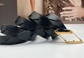 Женский ремень Bottega Veneta женский кожа черный 20934-1